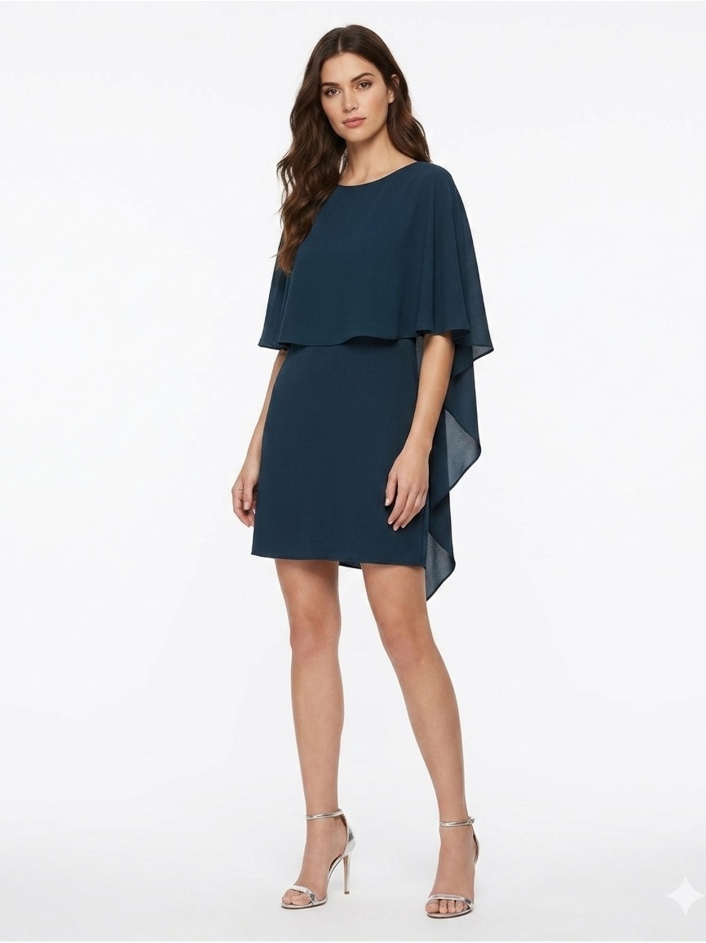 BCBGMaxAzria Open Back  Midnight Blue Dress